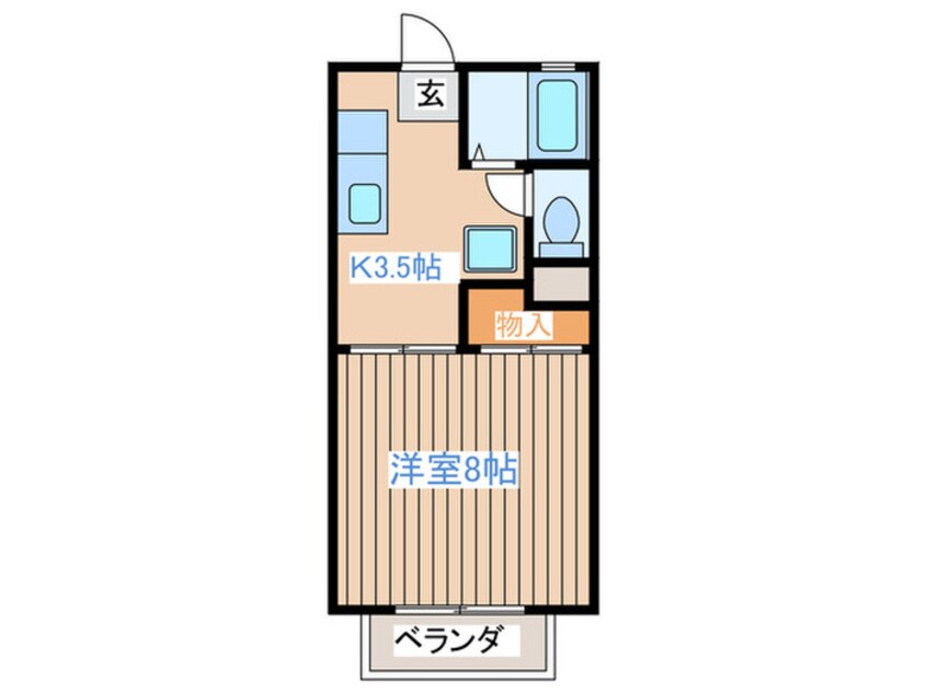 間取図 パール・サンシティ