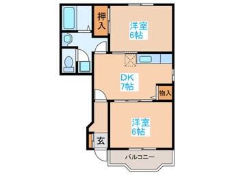 間取図 クレストール名取ヶ丘