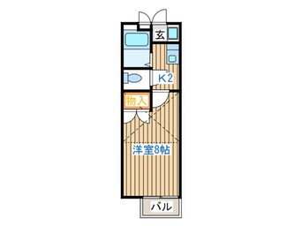 間取図 ヴァルーンレイム１３