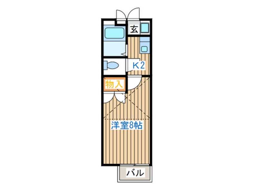 間取図 ヴァルーンレイム１３