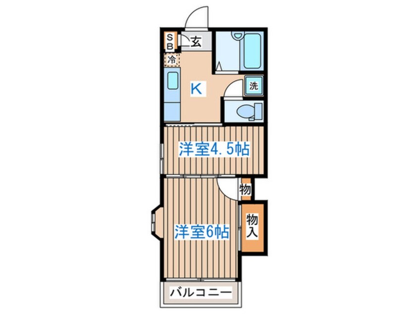 間取図 ファミールハイツ