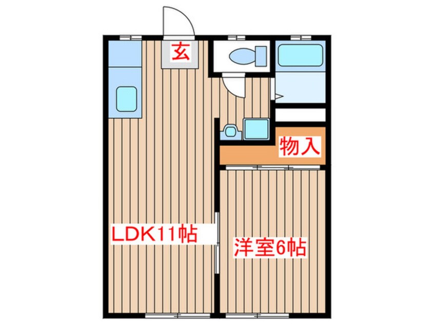 間取図 桜田ハイツ