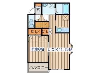 間取図 カサグランデ弐番館