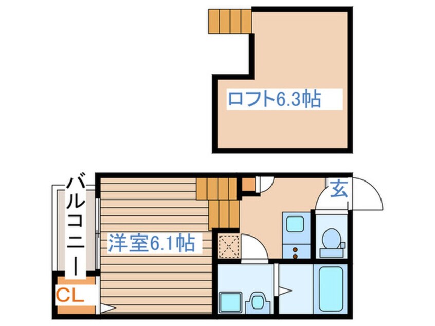 間取図 ハーモニーテラス燕沢