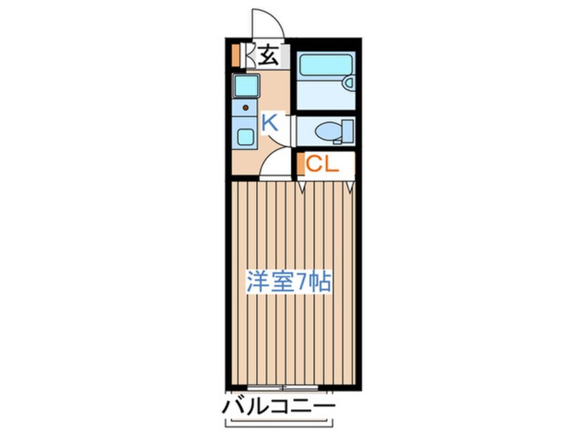 間取図 カーサプリメーラ