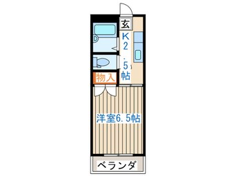 間取図 日成ヴィバ－チェＯＮＥ