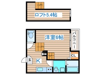 間取図 ハーモニーテラス東照宮Ⅱ
