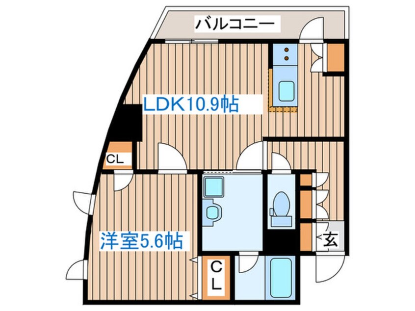 間取図 ドンクマサーパートⅣビル