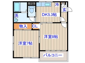 間取図 イーストウイング