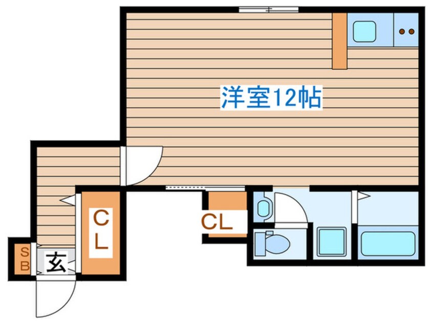 間取図 ウラベアパート