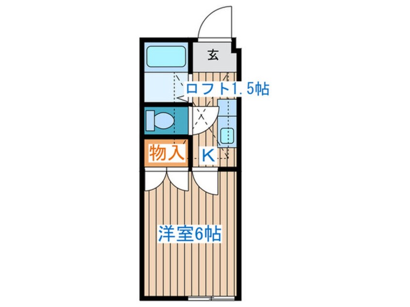 間取図 アリス高砂第2