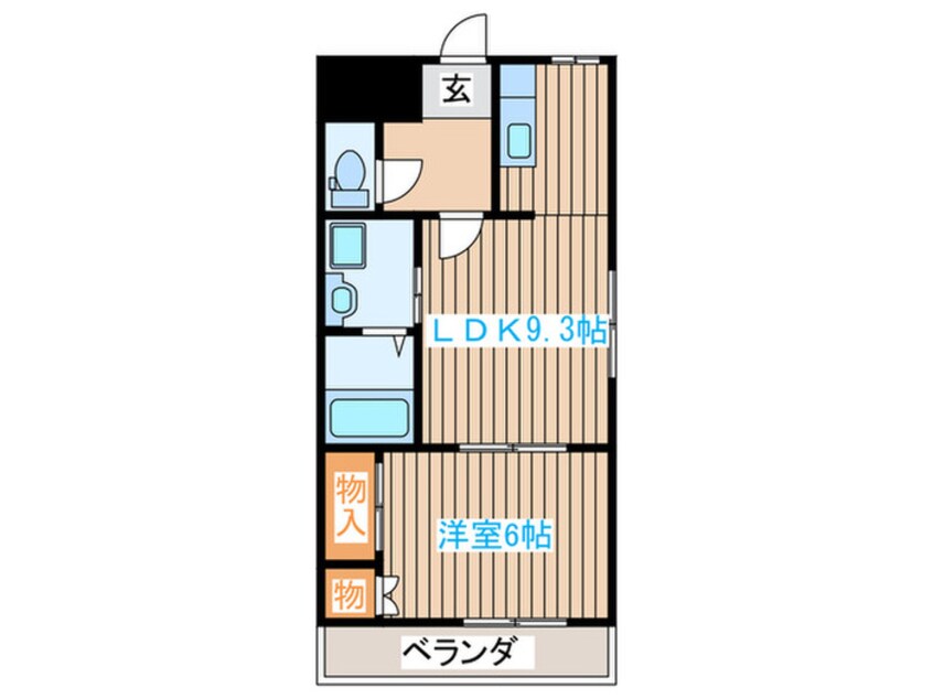 間取図 サニープレイスⅢ