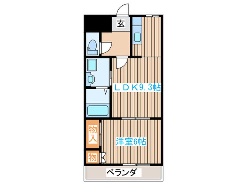 間取図 サニープレイスⅢ