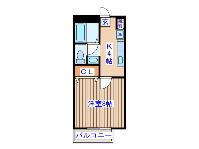 間取図 椿ハイツ