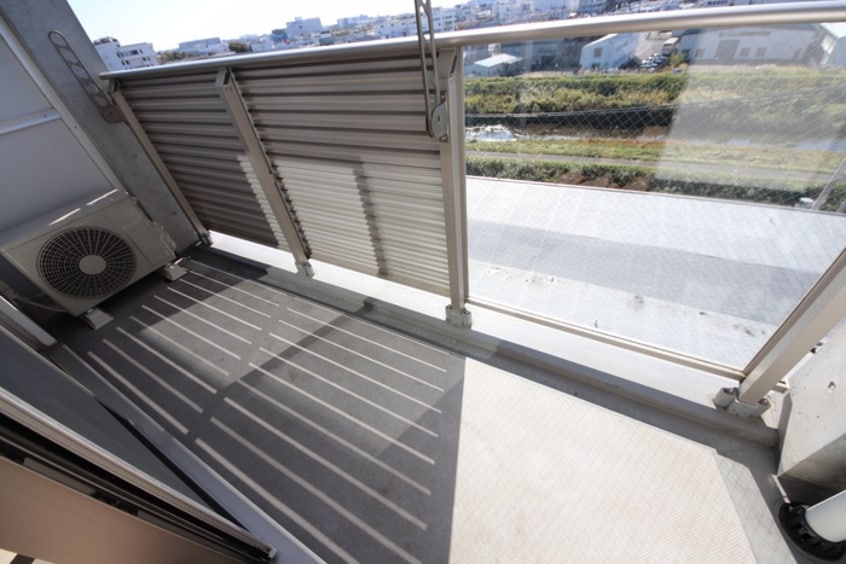 ベランダ・バルコニー ｺﾝﾌｫｰﾄEXE新田ｽﾃｰｼｮﾝ