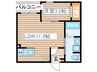 ステラ連坊 1LDKの間取り