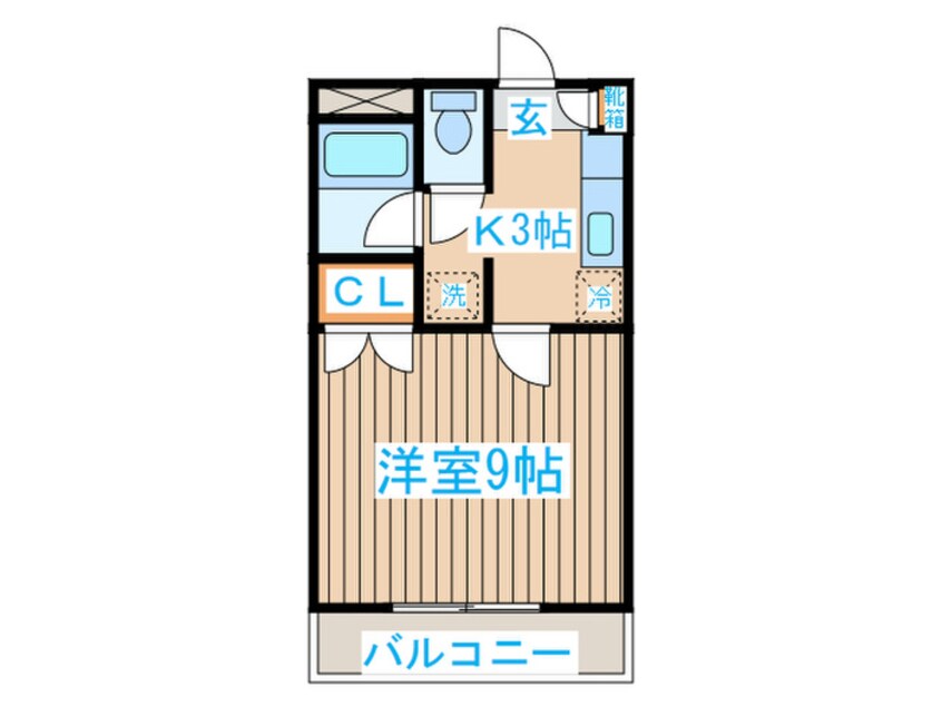 間取図 アトレー成田町