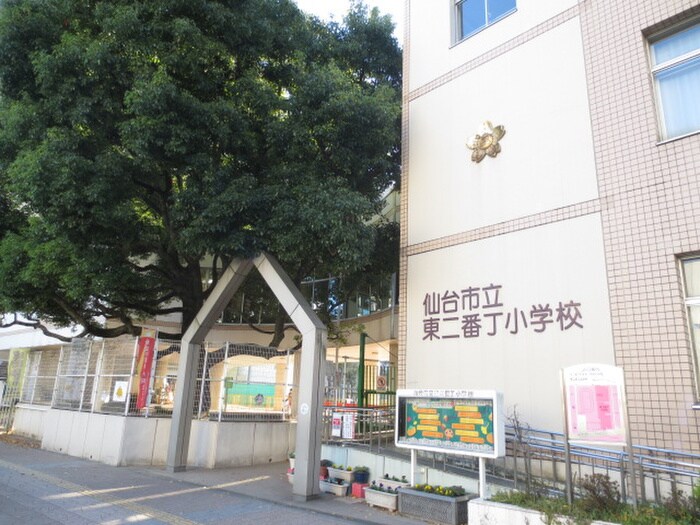 仙台市立東二番丁小学校(小学校)まで450m ＣＣＲ一番町