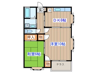 間取図 ファーストエイト桜ヶ丘