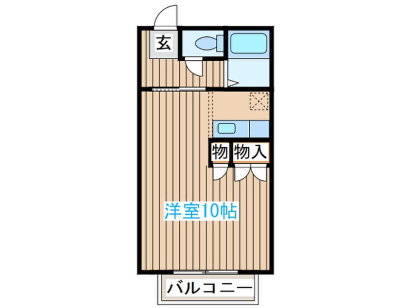 間取図 ファーストエイト桜ヶ丘