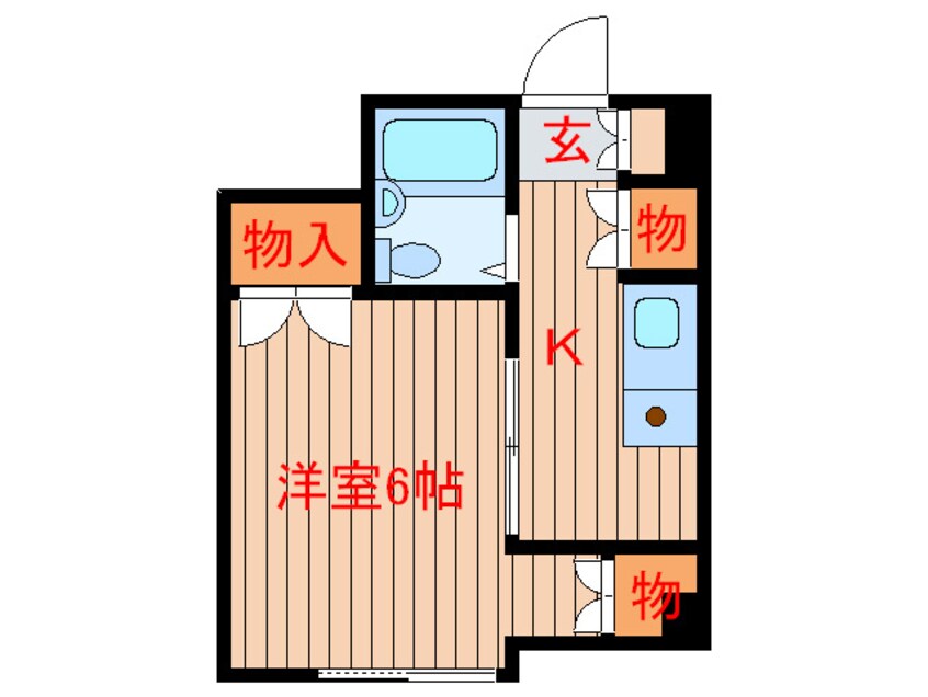 間取図 ベルソ－レ北目町