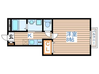 間取図 アスコット薬師堂西