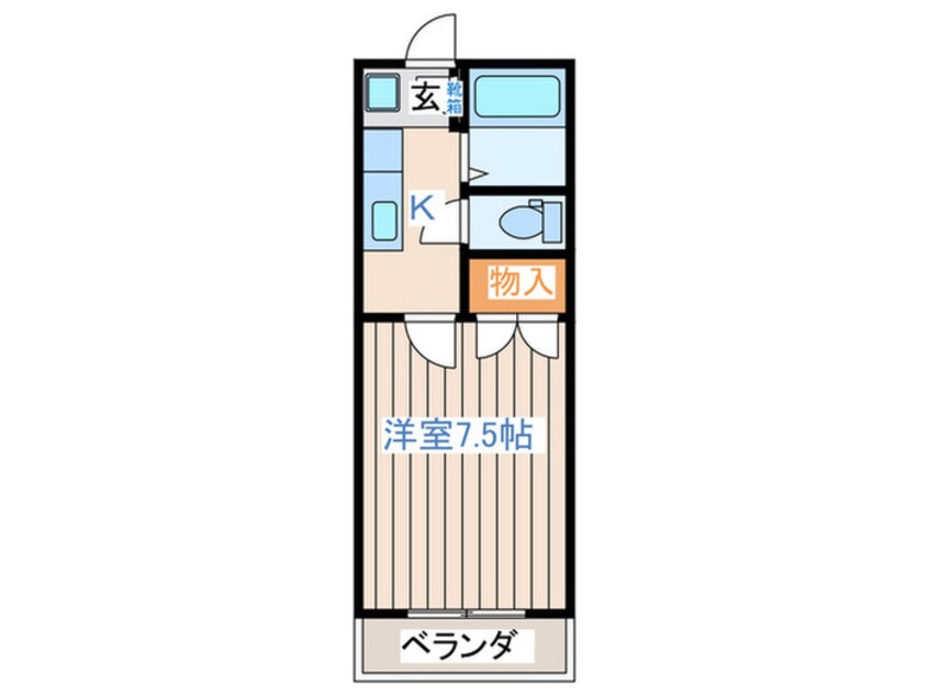 間取図 ヒルズ21