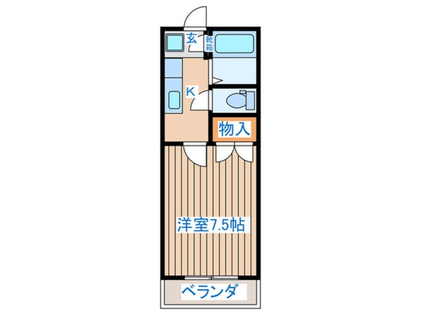 間取図 ヒルズ21