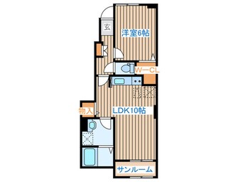 間取図 ビューシティ泉Ⅴ