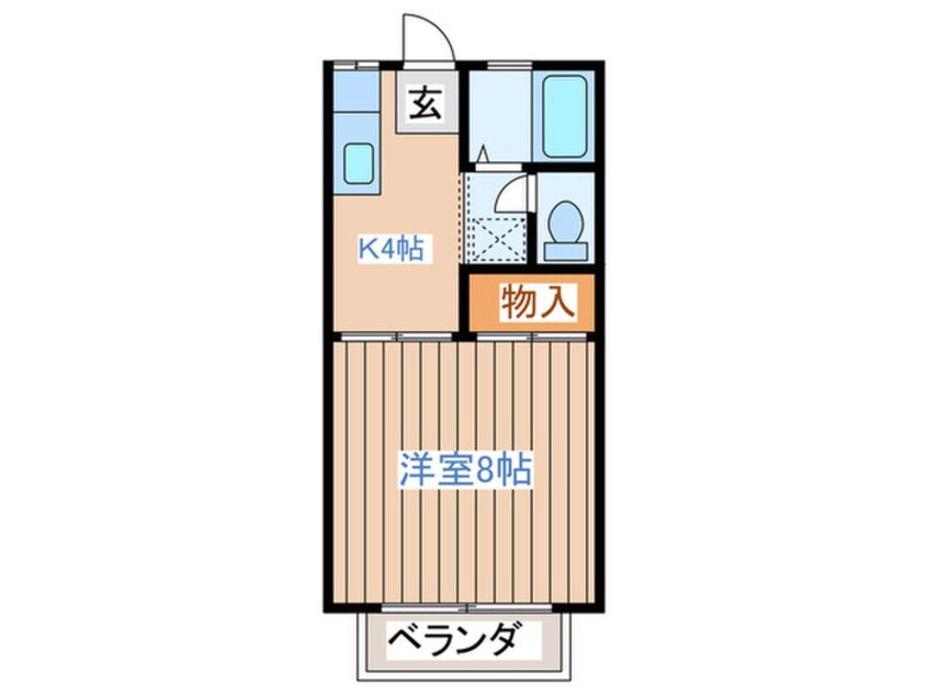 間取図 シティハウスⅡ