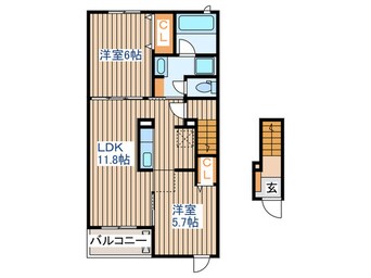 間取図 アルテミスA