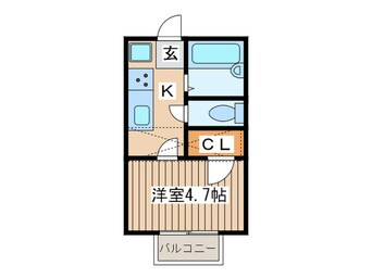 間取図 サニーライフ苦竹