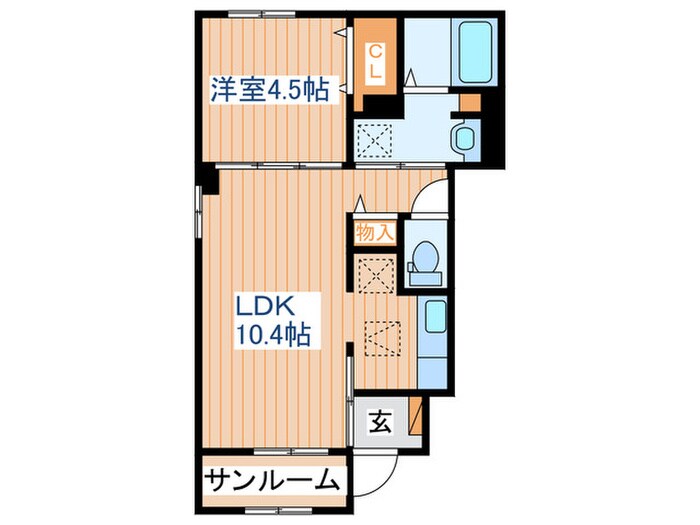 間取り図 プリムローズⅡ