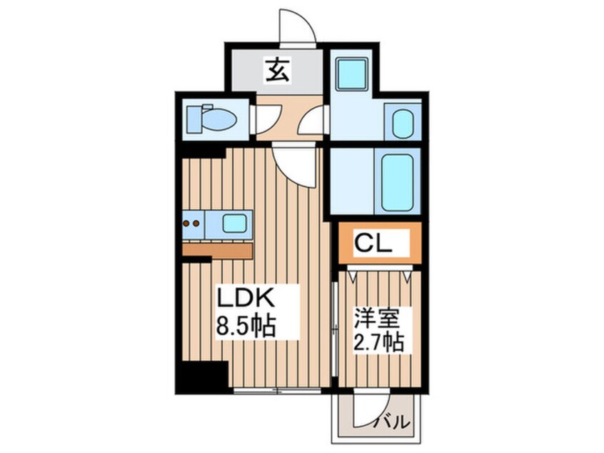 間取図 APPLE原町