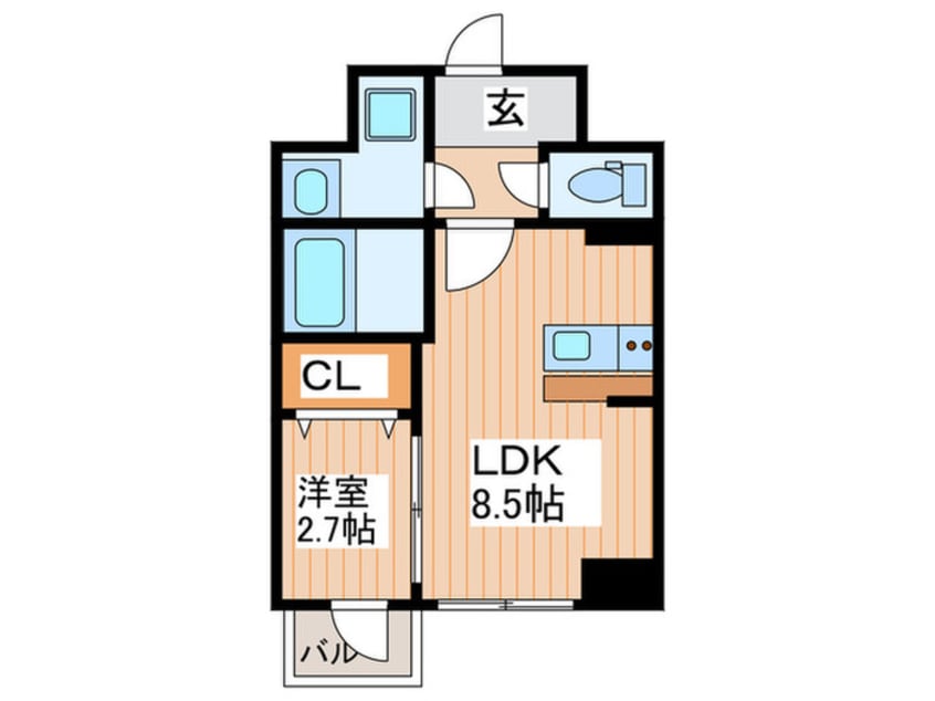 間取図 APPLE原町