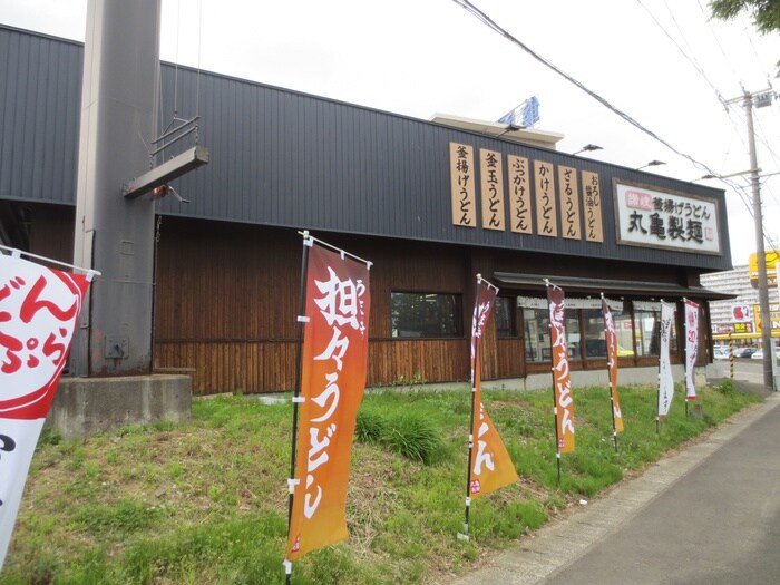 丸亀製麺大和町店(その他飲食（ファミレスなど）)まで448m ホワイトキャッスル20番館