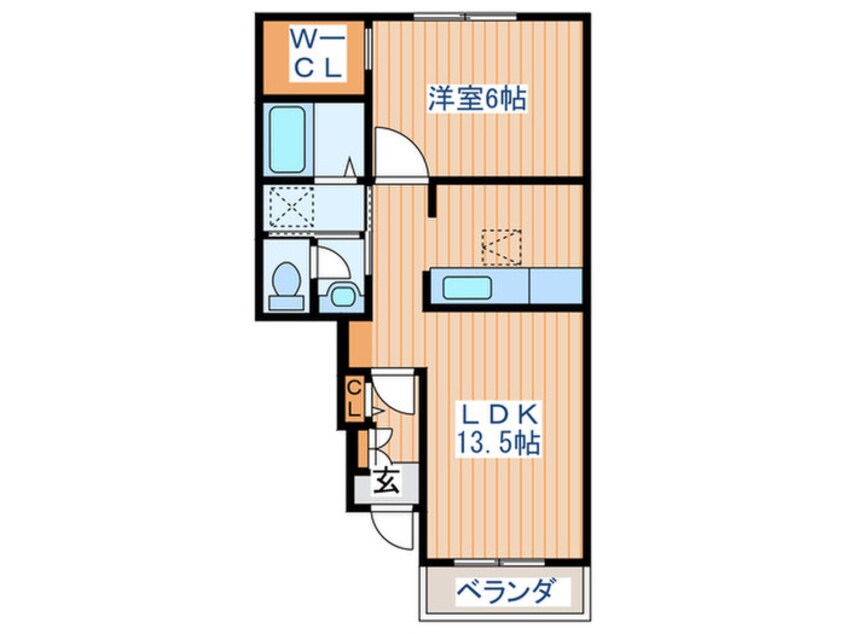 間取図 ダンデライオン参番館