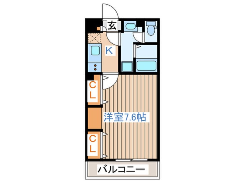 間取図 ブランフリーゼ