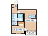 Brio Terrace 長町南 1LDKの間取り