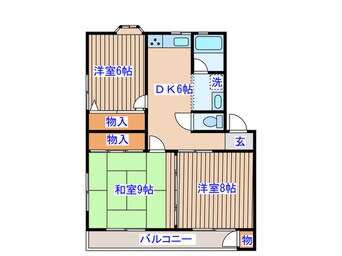 間取図 プラザ・ヴ・エスプリⅡ