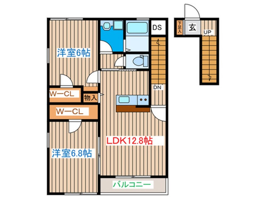 間取図 サニードロップ