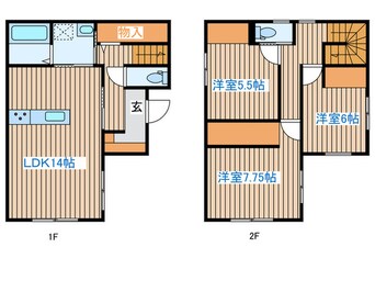 間取図 仮)太白ハウス