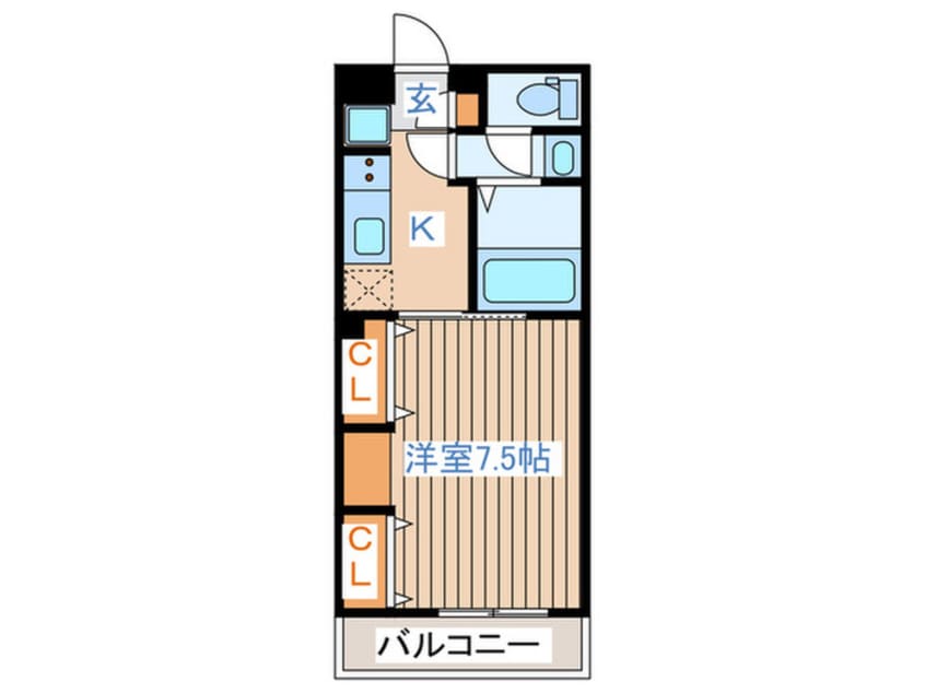 間取図 マリウスヒル仙台1