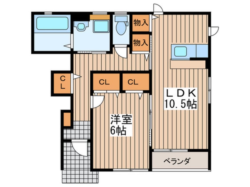 間取図 グランディアⅠ