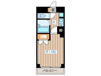 間取図 リエス若林