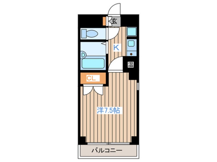 間取図 リエス若林