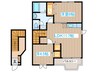 メゾンエクセルＢ 2LDKの間取り