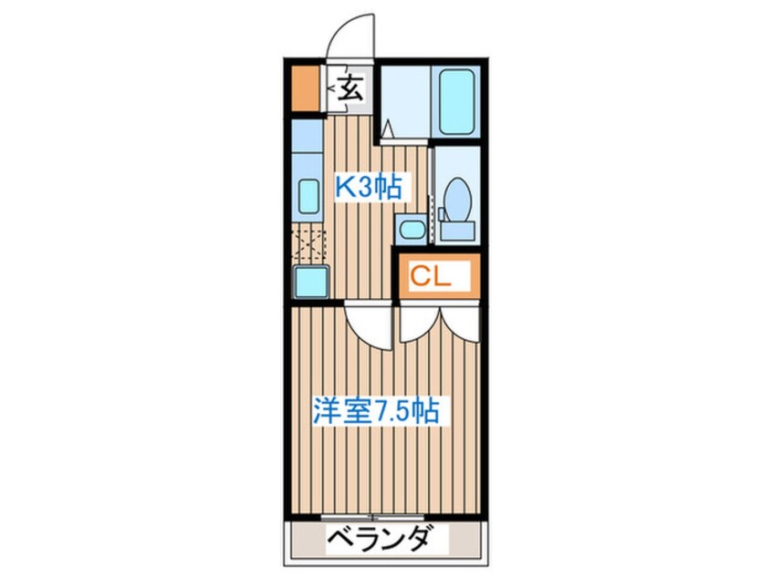 間取図 イーストアベニュー