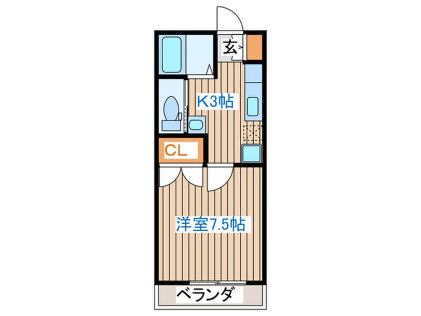 間取図 イーストアベニュー