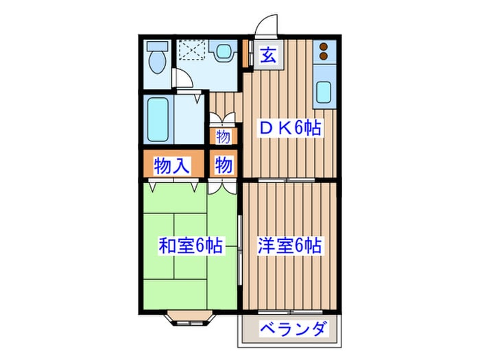 間取り図 カノエ満月